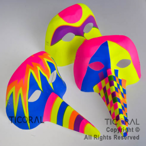 MASCARA VENECIA FLUO x 6 MASCARA VENECIA FLUO x 6
